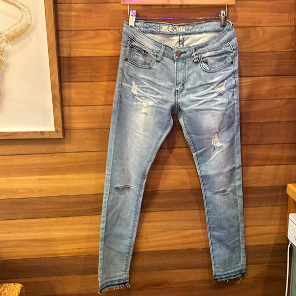Machine Light Wash Jeans - Picture 4 of 4